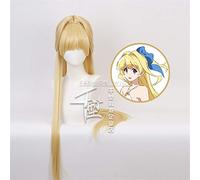 LINLINCD Cosplay wig New Shinchou Yuusha: Kono Yuusha ga minerale Tueee Kuse ni Shinchou Sugiru Ristarte Seiya Ryuuguuuin Cosplay parrucca+parrucca gratuita A.