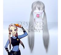 LINLINCD Cosplay wig Rose Network Zootopia Cosplay parrucca Judy Hopps costume gioco donna adulto parrucche Halloween anime gioco capelli Kuzz6659