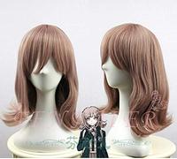 LINLINCD Cosplay wig Super Dangan Ronpa 2: Sayonara Zetsubou Gakuen Nanami ChiaKi Cosplay Halloween gioco di ruolo Parrucca