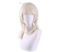 LINLINCD - Gioco d'azzardo Klee Cosplay parrucca capelli doppio ponytail anime Parrucca Disfraz de Halloween para Mujer