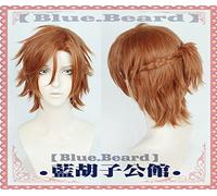 LINLINCD -ig Anime Cosplay () Idol Dream Festival 2 Triple Mao Shibang Brown Yellow Plus Tikou Handle COS Spot Parrucca