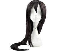 LINLINCD -ig Anime Cosplay Sword Art Online GGO Kirigaya Kazuto Kirito Parrucca cosplay lunga 100 cm cioccolato resistente al calore
