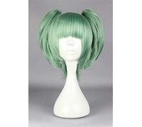 LINLINCD -ime Coer Wig. Anime Assassinio Classe Kayano Kaede Coda di cavallo Parrucca corta Cosplay Costume Ansatu Kyoushitsu Parrucche resistenti al calore