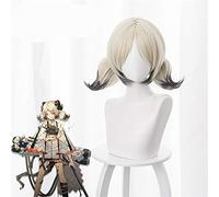 LINLINCD -ime Coer Wig. Gioco Arknights IFRIT Cosplay Parrucca sintetica resistente al calore capelli Halloween Carnival Party Anime Cosplay Parrucche