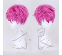 LINLINCD -ime Coser Wig Anime Saiki Kusuo No Sai- Nan La vita aggrovigliata di Psi Saiki K. Cosplay occhiali parrucche parrucche per capelli+parrucca gratis. Solo
