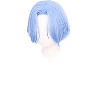 LINLINCD -ime SK8 L'Infinity Langa Cosplay Parrucca Sk. Parrucca corta blu chiaro capelli in fibra resistente al calore+parrucca Cap Party giochi di ruolo da uomo