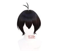LINLINCD -ime SK8 L'Infinity Miya Chinen Cosplay Parrucca Carino Breve Capelli Sintetici Resistente al Calore+Wig Cap Carnival Anime Partito Parrucca