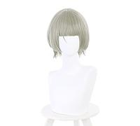 LINLINCD - Parrucca coser Sayu Genshin Impact Cosplay parrucca corta anime festa Halloween costume parrucche + cappuccio parrucca