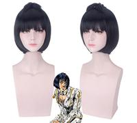 LINLINCD Parrucca Cosplay wig Jojo, bizzarra avventura Leone iavolo re Trish Spice Bruno Fugo Narancia Parrucca JOJO Golden Windhead Costume Parrucca Bruno Bucciarati