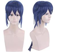 LINLINCD - Parrucca per cosplay anime per Halloween Fashion Christmas Party Dress Up Wig Glory 520 color pelle Your Heart Beats Zhou Yu Chitarrista Xiao Qiao Cosplay Parrucca