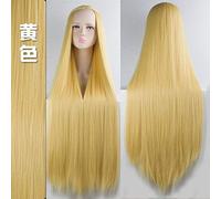 LINLINCD - Parrucche lunghe anime coser wig biamoxer 100 cm classiche sintetiche wigs sintetiche wigs cosplay parrucche cosplay sacial hair party 20 colori cosplay 6