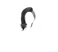 LINLINCD Tokyo Ghoul Cosplay Parrucca corta lunga mista colore di ruolo parrucca per Halloween