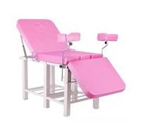 LINLIUA Lettino per Cure mediche Pieghevole, Poltrona per Visite mediche ginecologiche Esterne, Lettino per diagnosi e Cure, Lettino per Massaggi Regolabile in Altezza 3