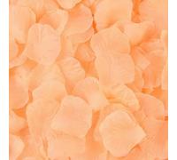 LINLN 2000 pz/Lotto Petali di Rosa di Seta Color Pesca per Decorazioni Fai da Te per Feste Nuziali Petali di Seta di Fiori Artificiali alla Moda
