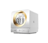 Linmeas-753 Lavastoviglie- Lavastoviglie da appoggio Completamente Automatica Lavastoviglie Intelligente On-Stop Senza Installazione for Uso Domestico Perfetto per casa, Appartamenti e Camper