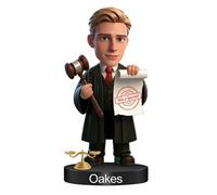 LINMQIU Figurine personalizzate con ritratti cartoon e soprammobili da scrivania,Statuette personalizzate in acrilico con foto per Avvocato,Regali decorativi per uomini, papà, fidanzati, mariti