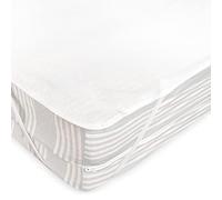 Linnea Coprimaterasso piatto impermeabile 190x200 cm Arnon Pile 100% Cotone laminato poliuretano