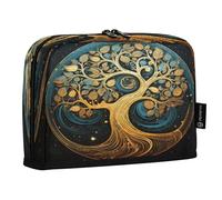 LINNIKEEEE Albero Di Quercia Astratto Astucci per Matite,Portapenne per Studenti Ragazze Ragazzi