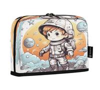 LINNIKEEEE Divertente Acquerello Astro Astucci per Matite,Portapenne per Studenti Ragazze Ragazzi