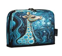 LINNIKEEEE Fantasia Acquerello Giraffa Astucci per Matite,Portapenne per Studenti Ragazze Ragazzi