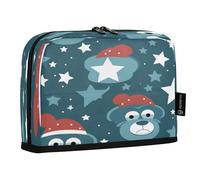 LINNIKEEEE Ripetendo Gorilla Carini Astucci per Matite,Portapenne per Studenti Ragazze Ragazzi