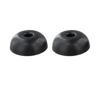 Linnkyfloa 311011 - Sfera per falciatrice con centro esagonale a piedi dietro il decespugliatore, 10,2 cm, ricambio efficiente per la cura del prato, nero (2 pezzi)