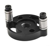 Linnkyfloa Boccola per trapano in acciaio al carbonio da 3-10 mm, per localizzatore di dime M14Dowelling, accessorio preciso per la foratura del legno per prevenire la deriva delle punte e garantire