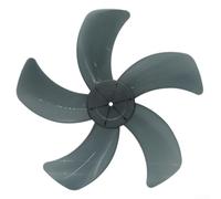 Linnkyfloa Confezione da 3 pale per ventola ispessite per ventilatori da pavimento da tavolo da 30,5 cm, in plastica PP, parti di ricambio a 5 pale con scanalatura di bloccaggio, a basso rumore (300
