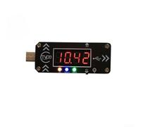 Linnkyfloa Decoy di attivazione PD con display digitale della corrente di tensione, supporta protocolli PD2.0/PD3.0, rilevamento e analisi del tester di alimentazione programmabile 4-20V