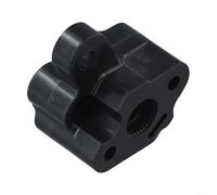 Linnkyfloa Flangia distanziale per tosaerba - compatibile con Hl45 Fs55 Fs38 Km55 Select Models - Ricambio OEM 4140 121 1605 - Gomito di ingresso in plastica nera resistente