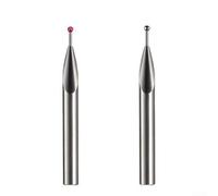 Linnkyfloa Inserto per sonda con punta a sfera da 1-4 mm in carburo per Mahr Fowler, compatibile con strumenti di misurazione AlMomentter, opzioni da 1 mm a 4 mm (sfera in carburo da 2 mm)