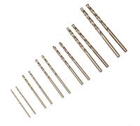 Linnkyfloa per HSS-Co 5% M35 Cobalto Drill Bit Set per acciaio inossidabile, -3,5 mm (12 pz) con punta a punto di spaccatura a 135°, per foratura di metallo e legno ad alta resistenza,