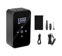 Linnkyfloa Pompa ad aria elettrica wireless con display digitale, motore ad alta velocità da 60 W, batteria al litio da 3900 mAh, flusso d'aria 20L/min, ricarica tipo C e CC, spegnimento automatico