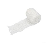 Linnkyfloa Rete per carne per prosciutto, rete elastica a 18 fori, per arrostire e curare la carne, in poliestere per alimenti, stile macellaio (1 m)