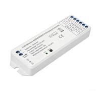 Linnkyfloa RF 2.4G Full LED Dimming Controller, doppio regolatore di temperatura con telecomando wireless e ricevitore controllo della luminosità senza cuciture (ricevitore)