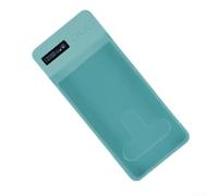 Linnkyfloa Scatola di blocco per telefono con timer, dispositivo di autocontrollo per ridurre lo schermo, funzione di pressione, portatile, colore: bianco (blu)