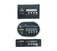 Linnkyfloa Scheda musicale elettrica per bambini da 12 V, circuito lettore MP3 USB, struttura in plastica e metallo, adatta per accessori per veicoli da cavalcare (n. 4 12 V)