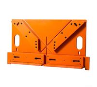 Linnkyfloa Sega da banco con piastra inferiore con filettatura decorativa a 45/90 gradi, strumento guida per il taglio, costruzione in bachelite, resistente agli urti, per varie segatrici