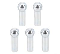 Linnkyfloa Set di 5 pulegge da palestra, terminali a sfera per cavi metallici, parti metalliche per cavi di 5 mm o 6 mm di diametro (6 mm)