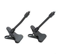 Linnkyfloa Supporto per videocamera per baby monitor, portatile, flessibile, senza trapano, supporto per mensola per culla Hellobaby HB40 HB65 HB66 (nero)