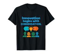 L'innovazione Inizia con la Conversation Bubble Art Maglietta