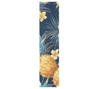 Linnyio Arte Astratte Elegante Dell'ananas Fogli di Grip Tape per Skateboard e Longboard Anti-Bolle e Antiscivolo per Ragazzi