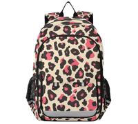 Linnyio Audace Stampa Leopardata Moderna Elegante Zaino Scolastico per Studenti,Zainetti per Bambini e Ragazzi,Ideali per La Scuola Viaggi