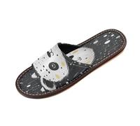 Linnyio Carta Da Parati Panda Carino Ciabatte da Viaggio da Spiaggia Antiscivolo Ragazzi Leggere Ideali per Esterni Uomo Donna.