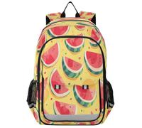 Linnyio Frutta Estiva Rossa Anguria Succosa Zaino Scolastico per Studenti,Zainetti per Bambini e Ragazzi,Ideali per La Scuola Viaggi