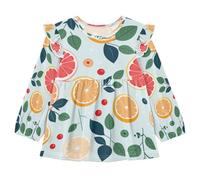 Linnyio Limoni Frutta Camicie da Notte da Donna,Pigiami a Maniche Lunghe Morbide Abbigliamento da Notte