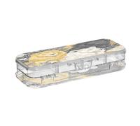 Linnyio Opere D'arte Ad Acquerello Cool Leoni Astuccio Trasparente per Penne Matite Organizer per la Scuola e L'ufficio