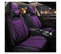 Lino Coprisedili Auto Universale Per Mazda Tutti I Modelli Per 3 Per Axela 2 5 6 8 Per Atenza Cx-4 Cx-7 Cx-9 Cx-3 Mx-5 Cx-5 Coprisedile Traspirante(Viola,Comfort)