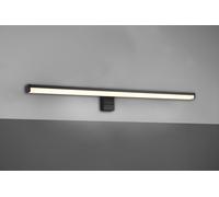LINO H2O APPLIQUE LED 11W 1350lm, 3000K NERO ANCHE CON POSSIBILITA' DI AVVITARE SU SPECCHIO IP44 L. 60CM