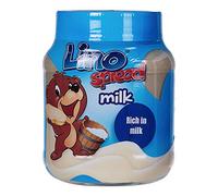 Lino Lada Crema Spalmabile al Latte con Nocciole, Senza Conservanti, Senza Glutine, 350g - 3 pezzi